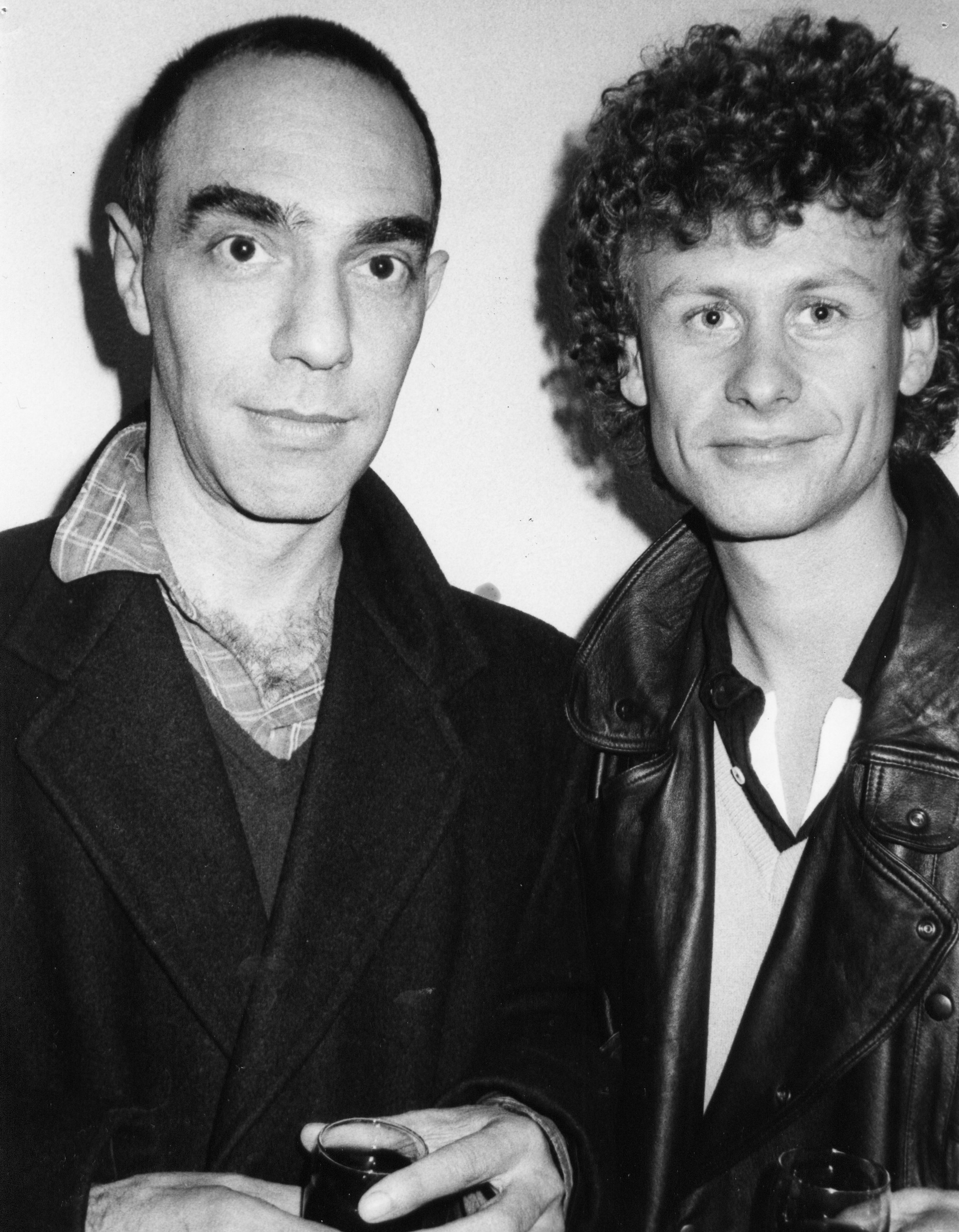 David Blyth with Derek Jarman