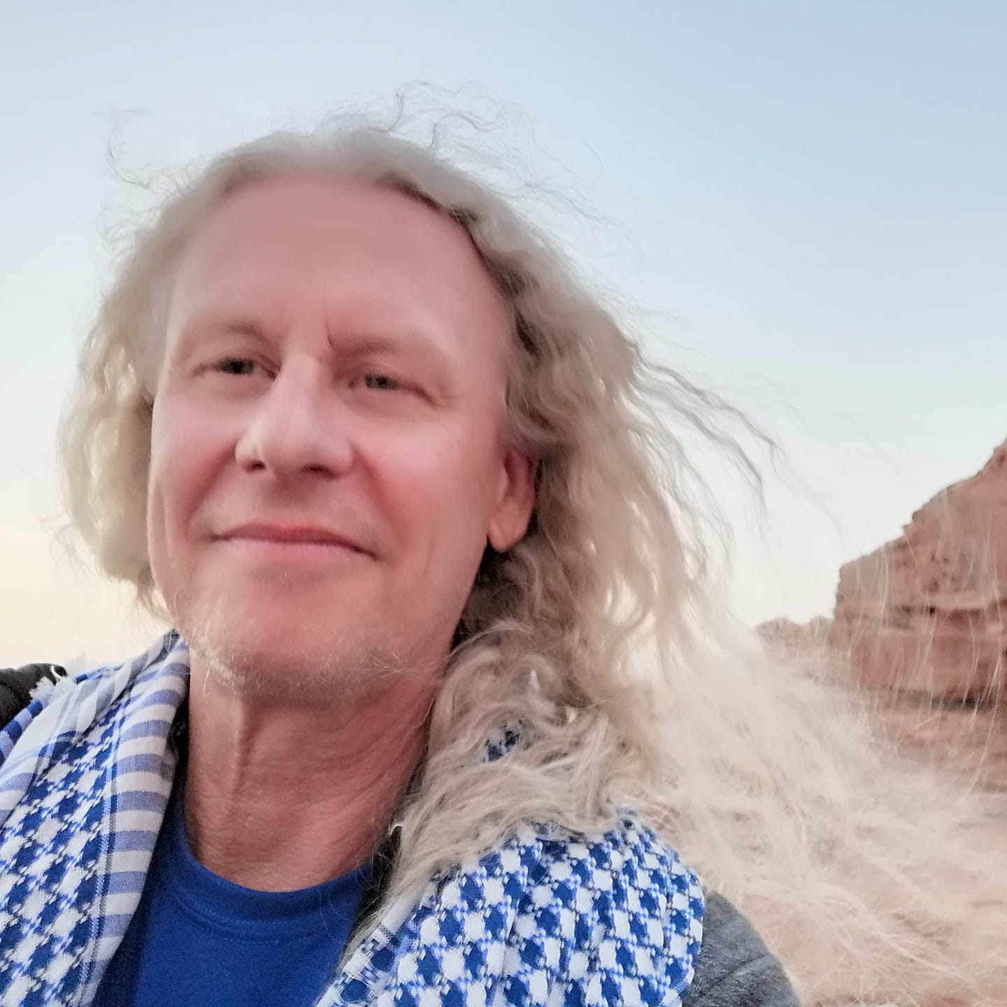 David Blyth in Egypt